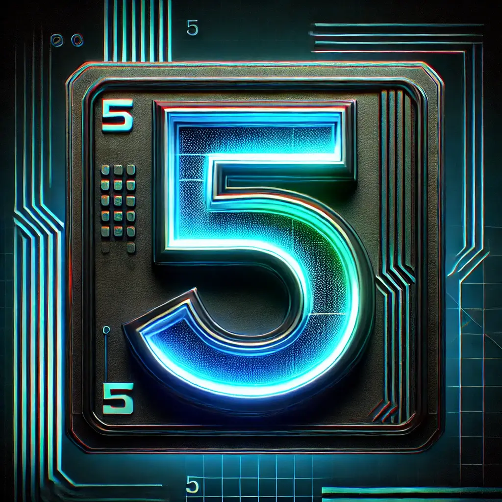 number 5